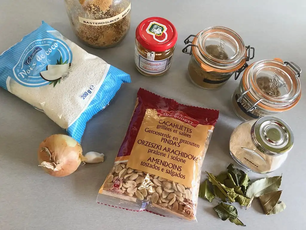 Seroendeng ingrediënten