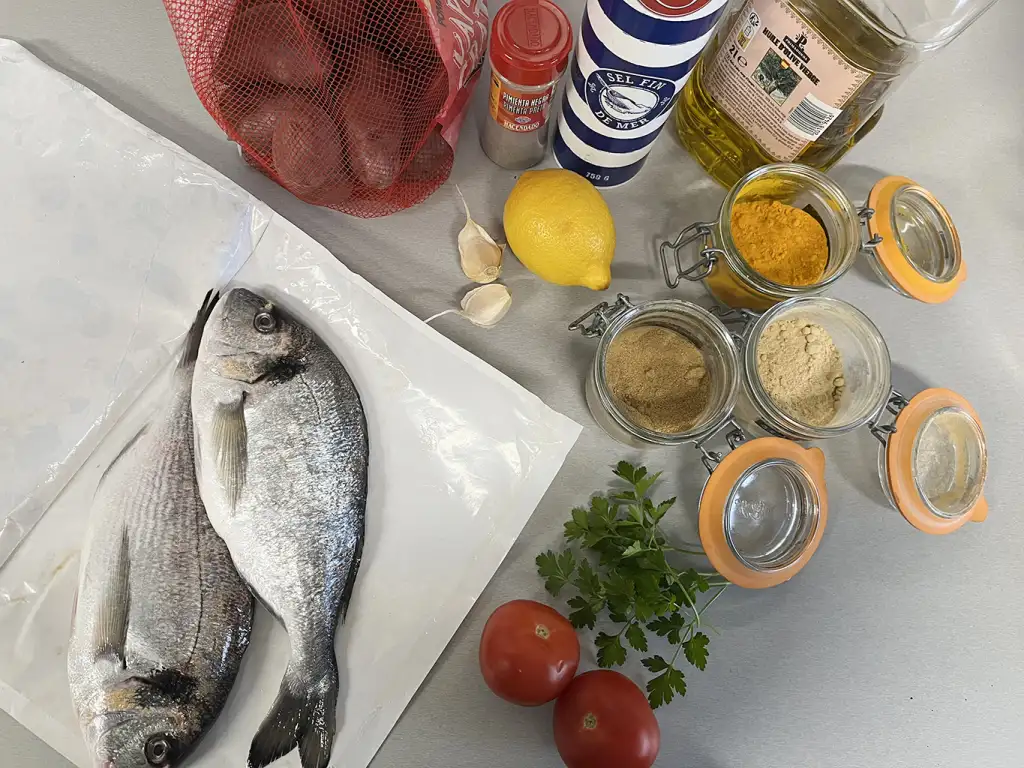 Dorade uit de oven ingrediënten