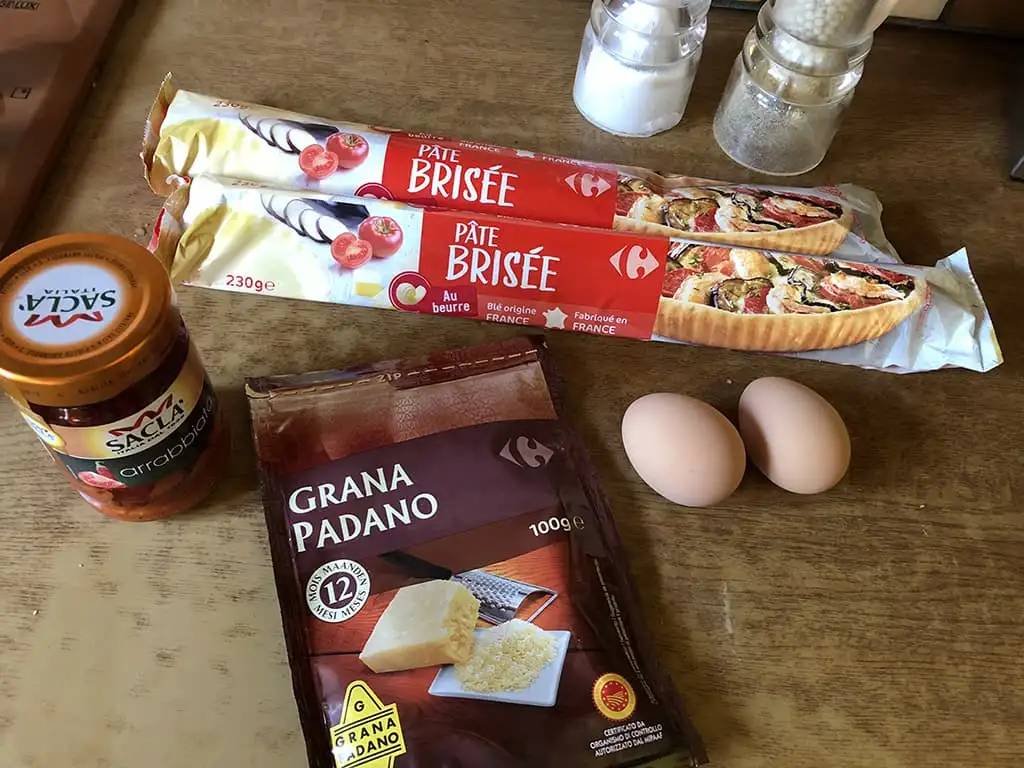 Tarte soleil ingrediënten