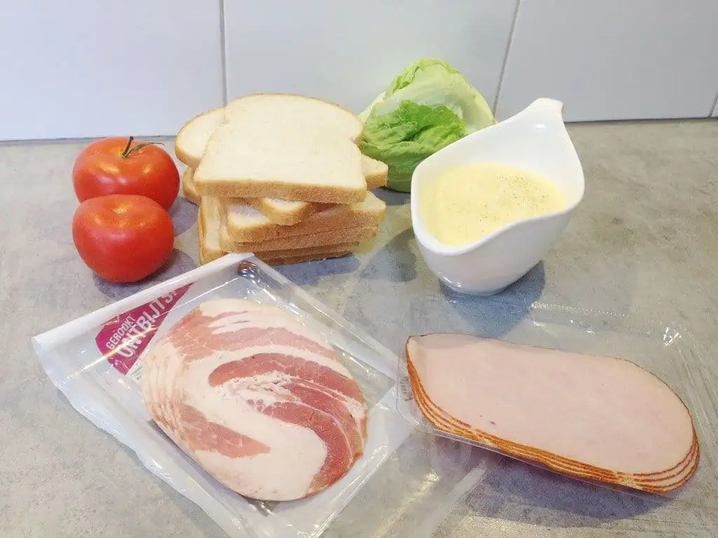 Club sandwich ingrediënten