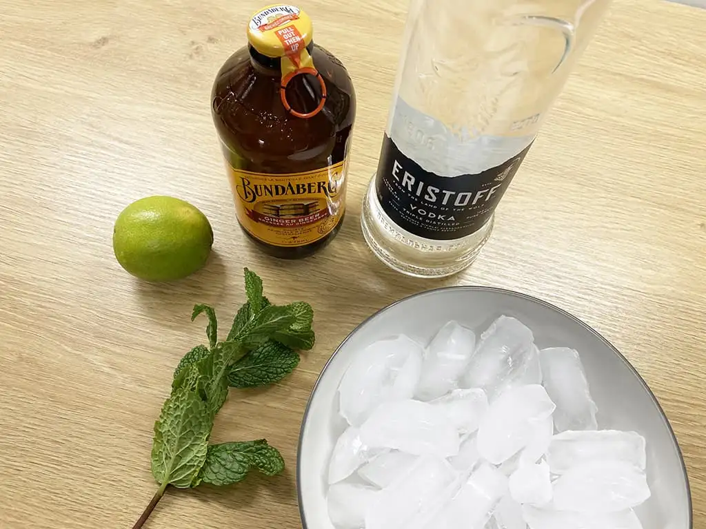 Moscow mule ingrediënten