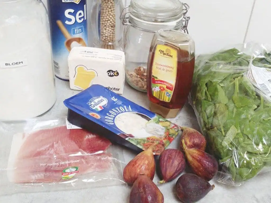 Vijgentaart ingrediënten