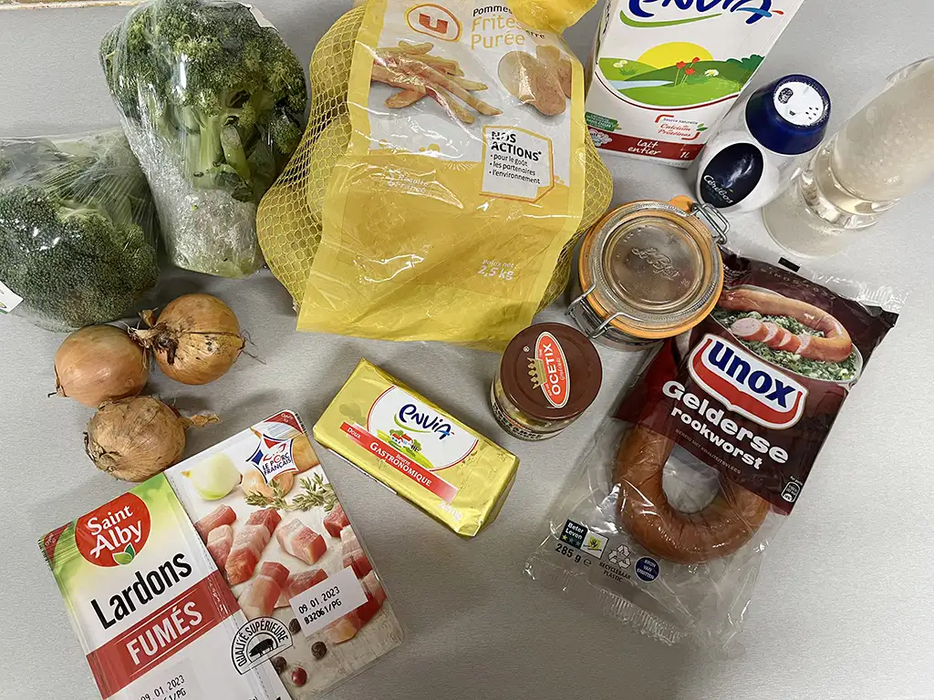 Broccoli stamppot ingrediënten