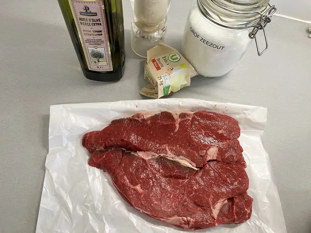 Hoe bak je een entrecôte ingrediënten