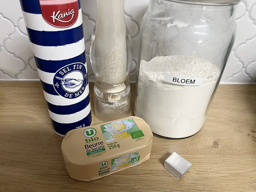 Botersaus ingrediënten