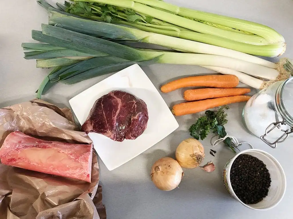 Pot au feu ingrediënten