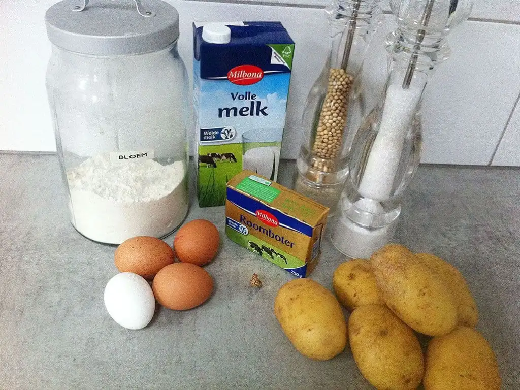 Pommes dauphine ingrediënten