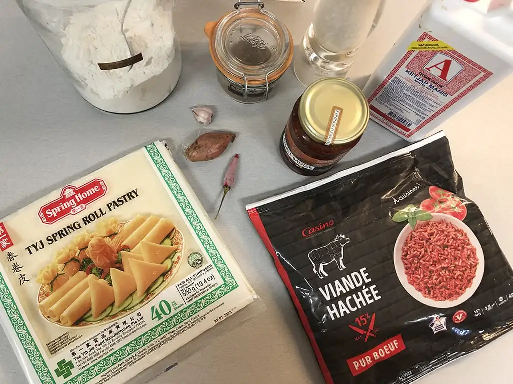 Zelf vlammetjes maken ingrediënten