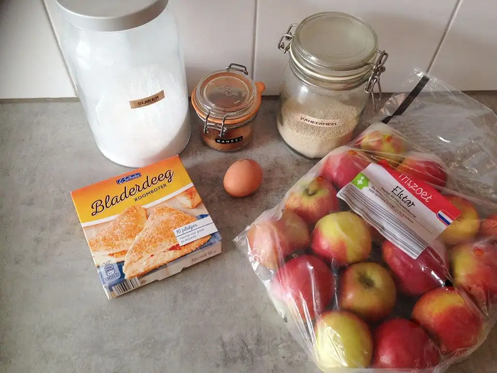 Appelbollen ingrediënten