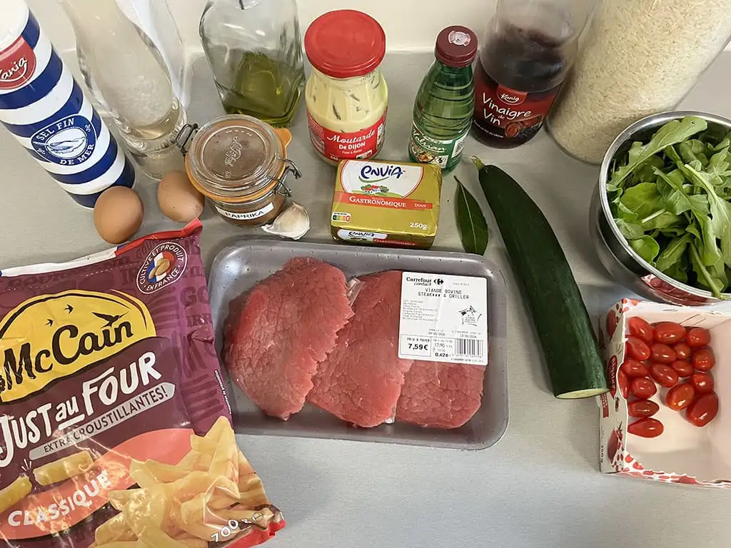 Bitoque à Portuguesa ingrediënten