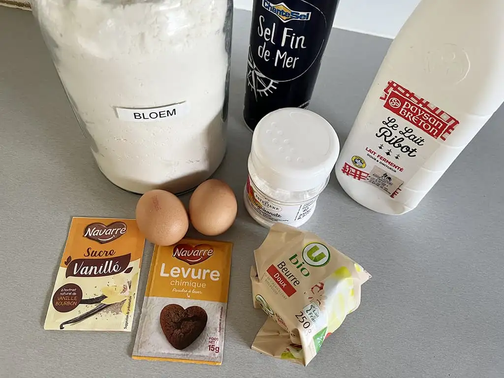 Karnemelk pannenkoeken ingrediënten