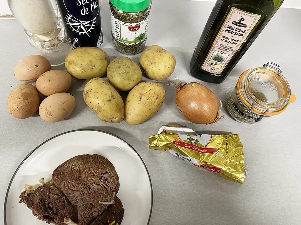 Tiroler Gröstl ingrediënten