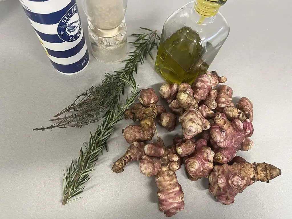 Aardpeer uit de oven ingrediënten
