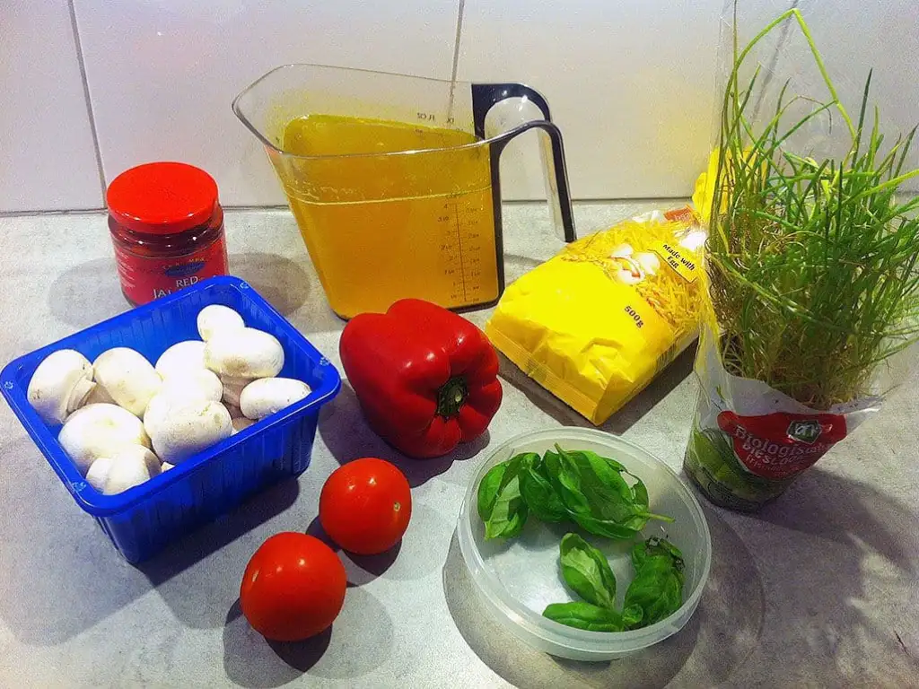 Paprikasoep ingrediënten