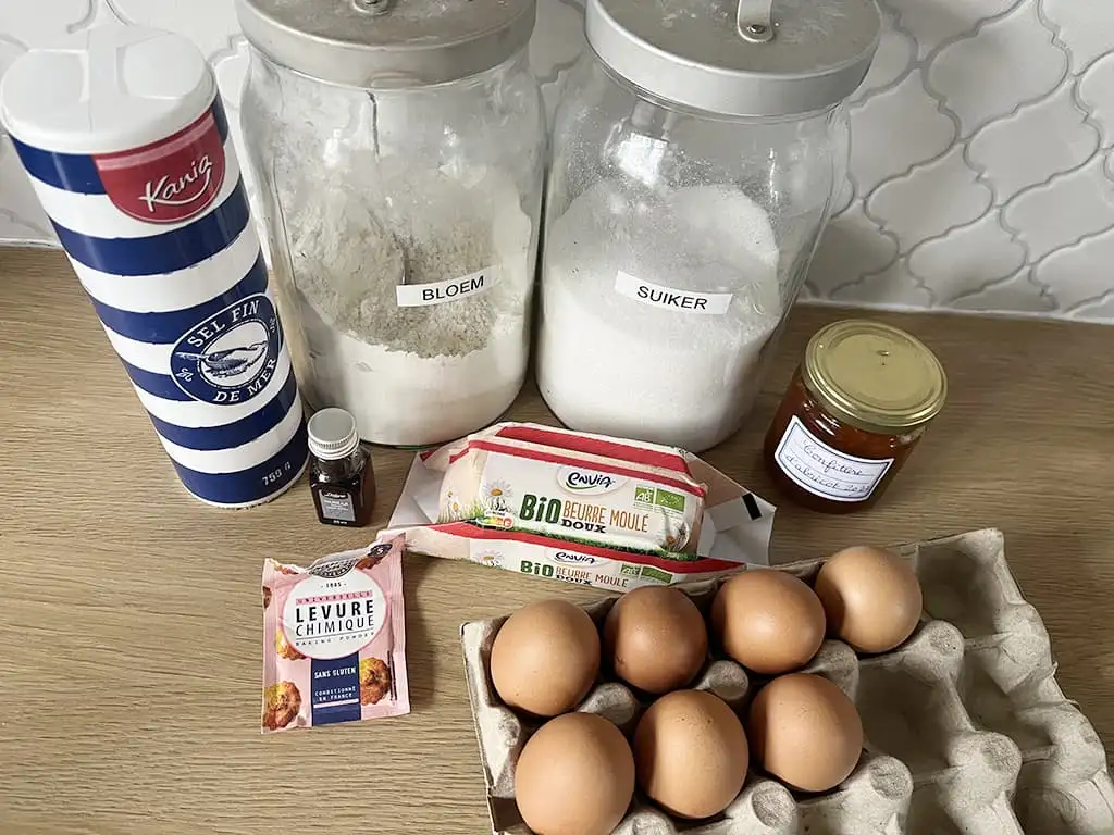 Gateau Breton ingrediënten