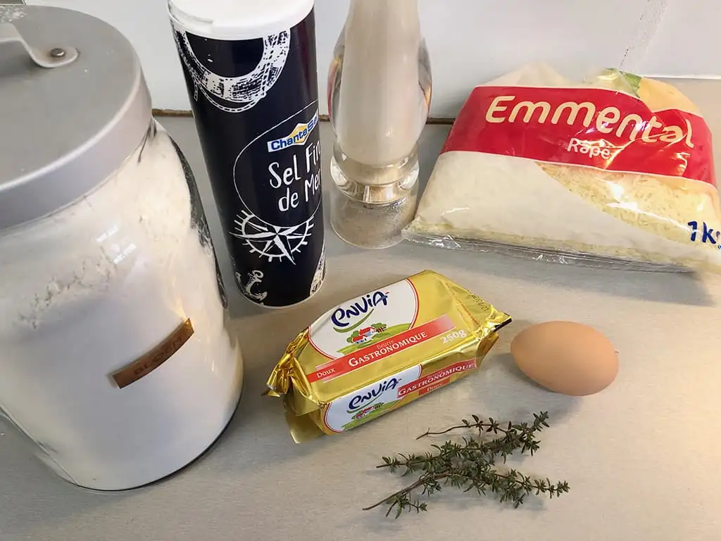 Kaaskoekjes ingrediënten