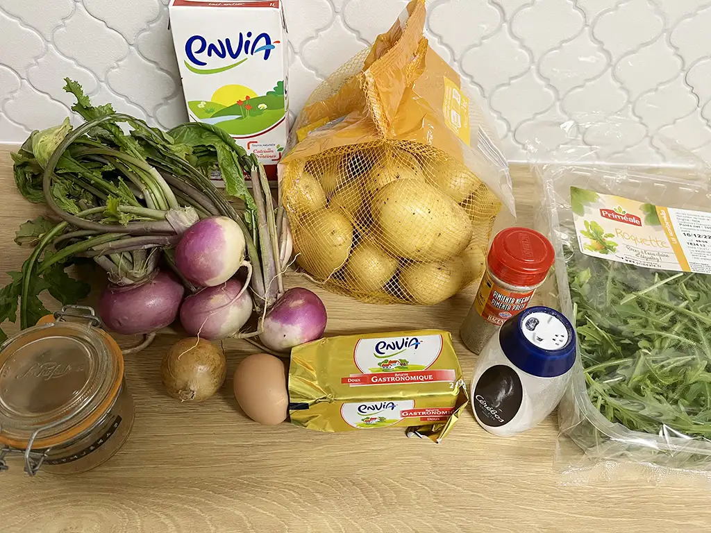 Meiknol puree ingrediënten
