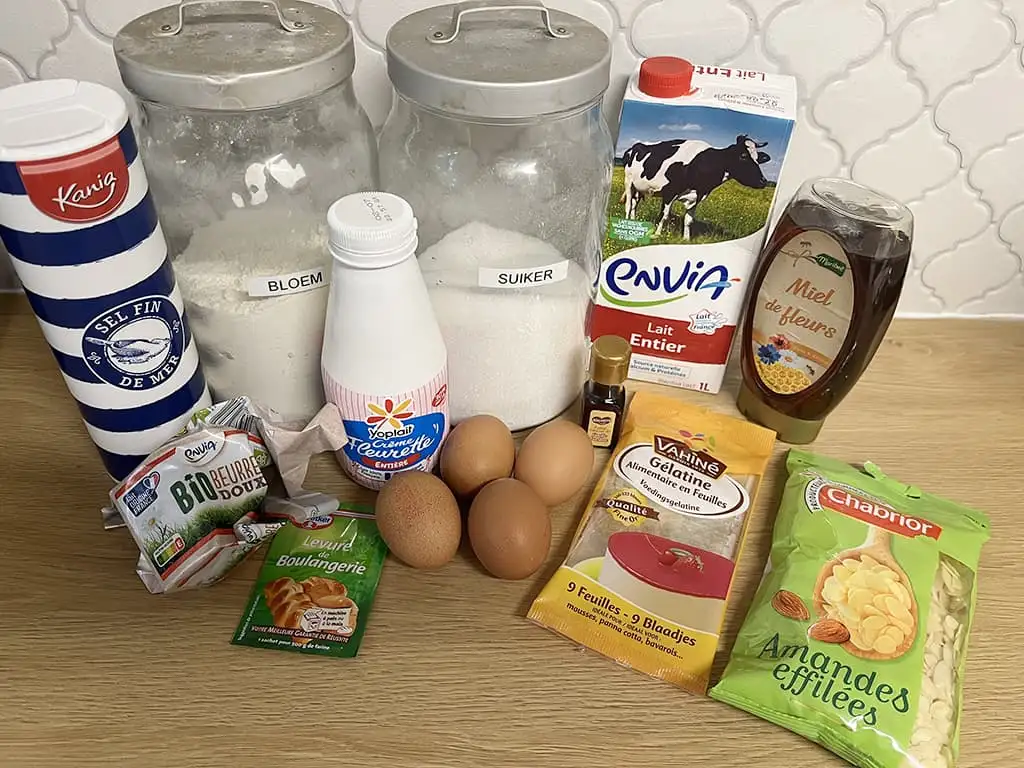 Bienenstich ingrediënten
