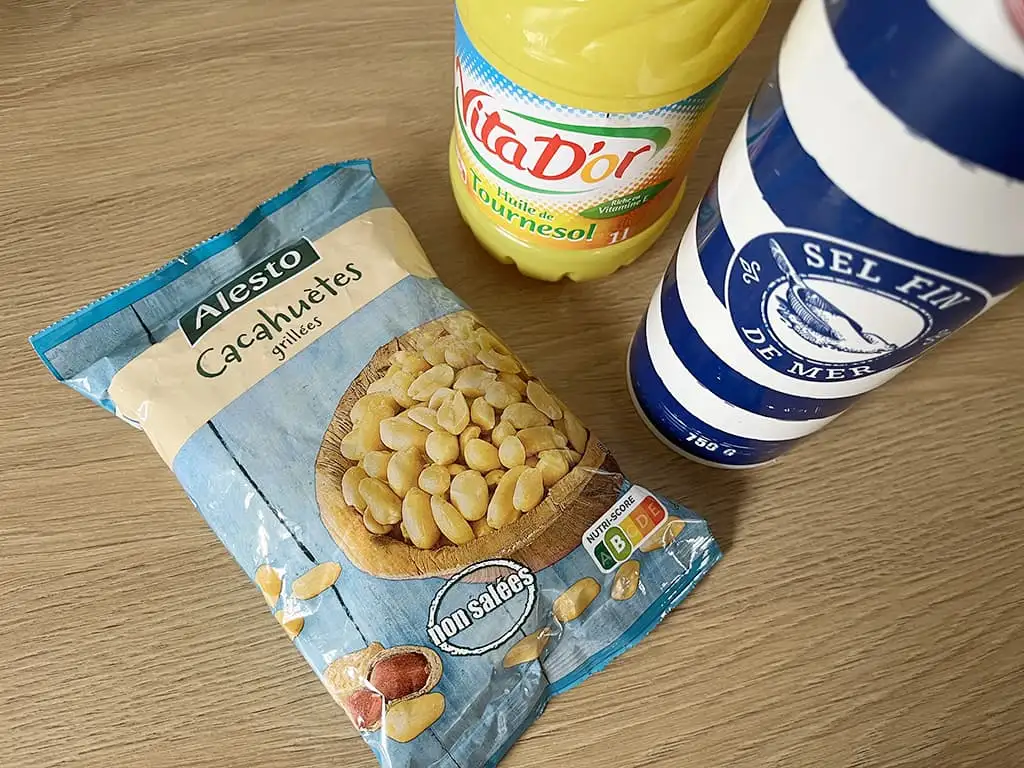 Zelf pindakaas maken ingrediënten