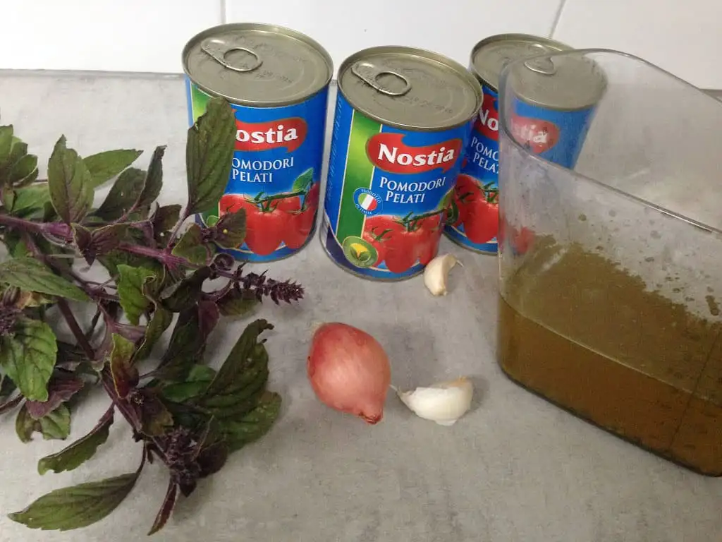 Tomatensoep ingrediënten