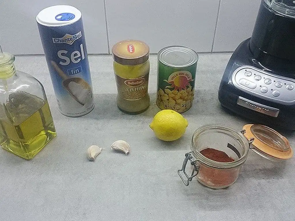 Hummus ingrediënten