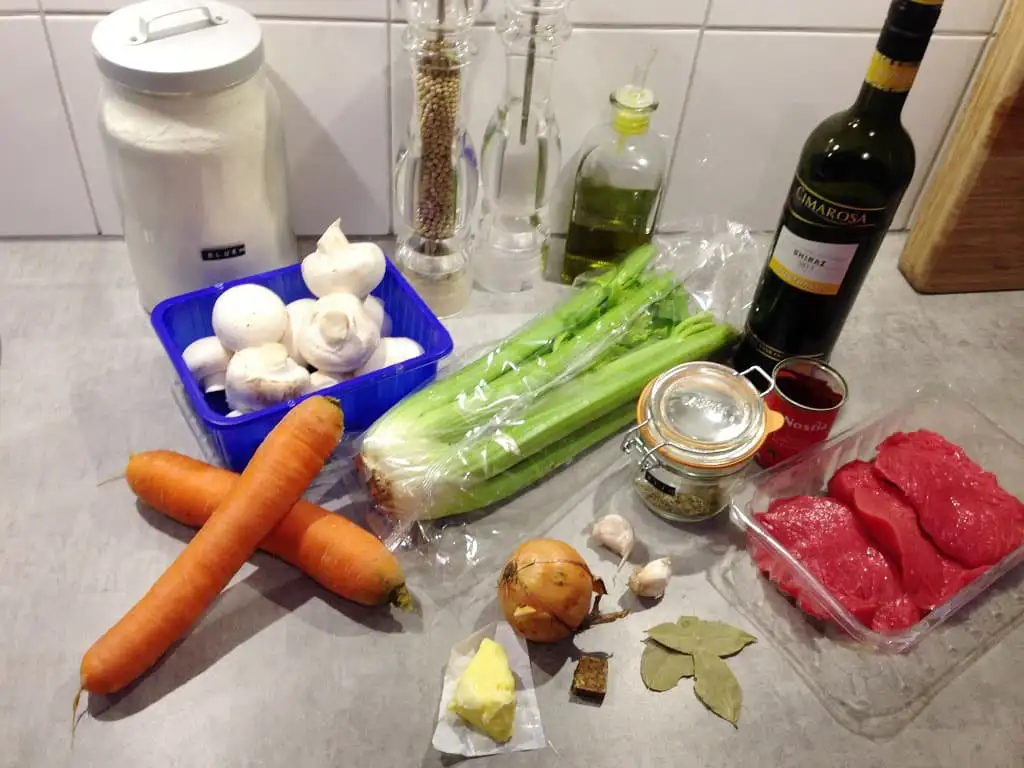 Herfst stoofpot ingrediënten