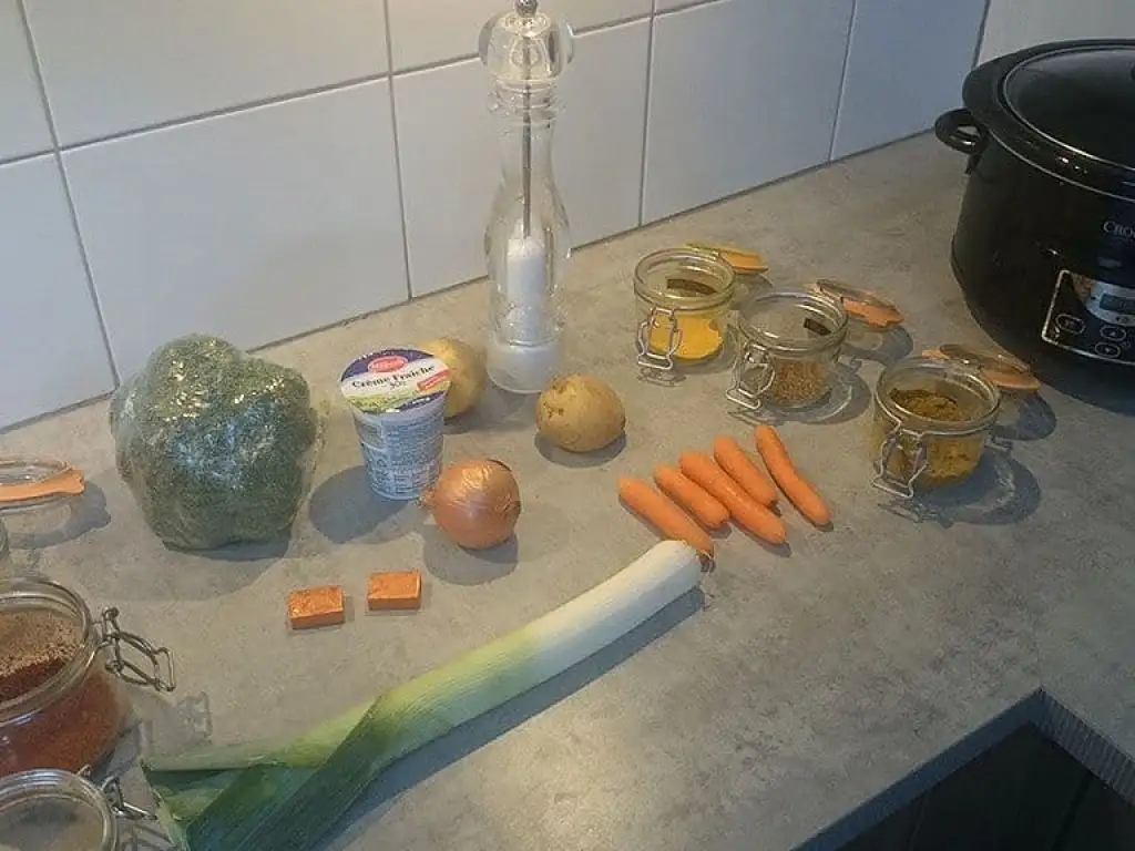 Broccolisoep uit de slowcooker ingrediënten