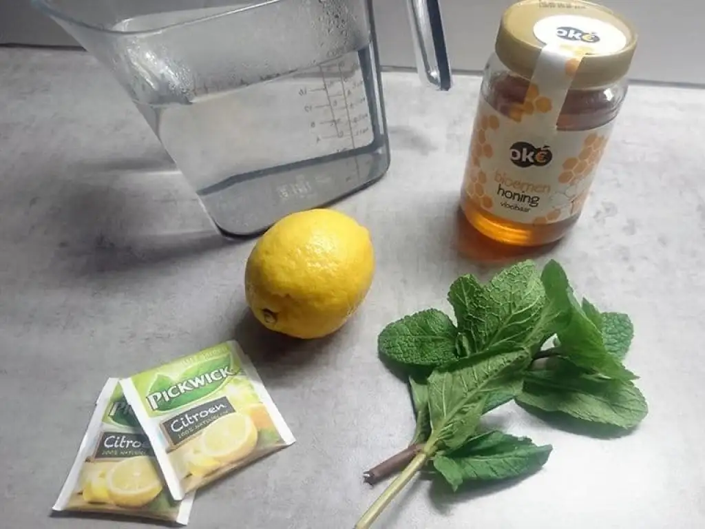 Zelf ijsthee maken ingrediënten
