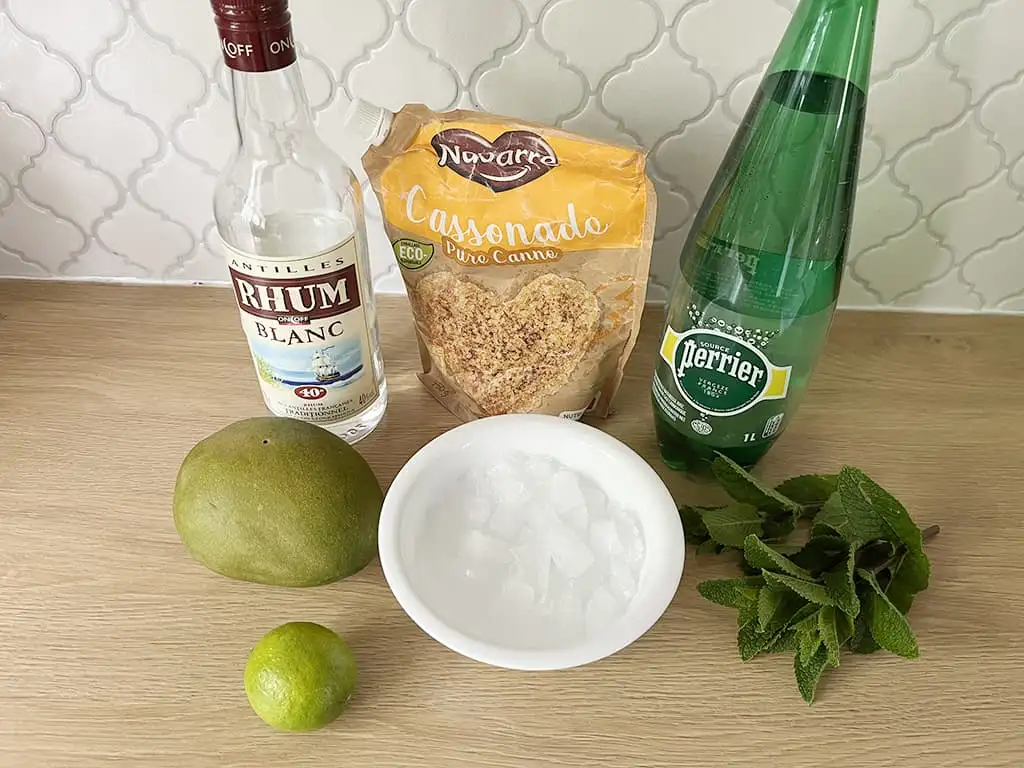 Mango mojito ingrediënten