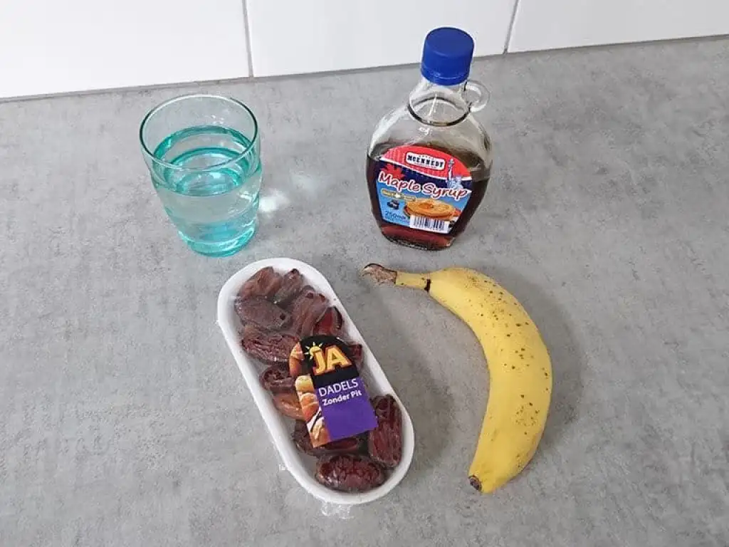 Vegan bananenmelk ingrediënten