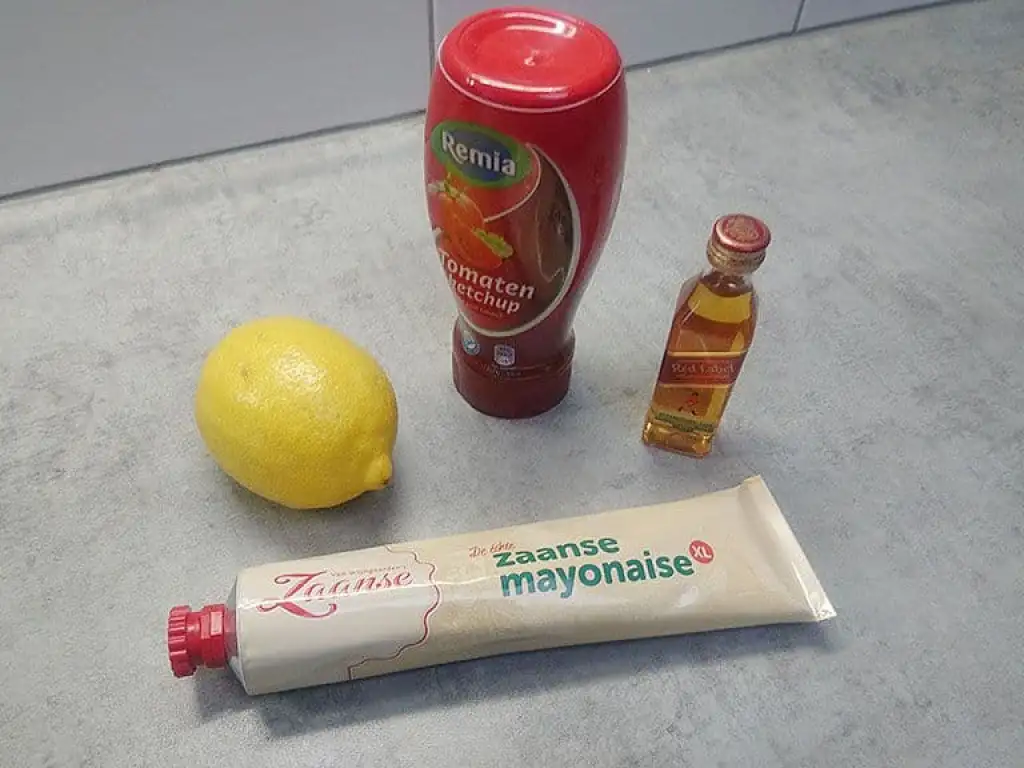 Whisky cocktailsaus ingrediënten