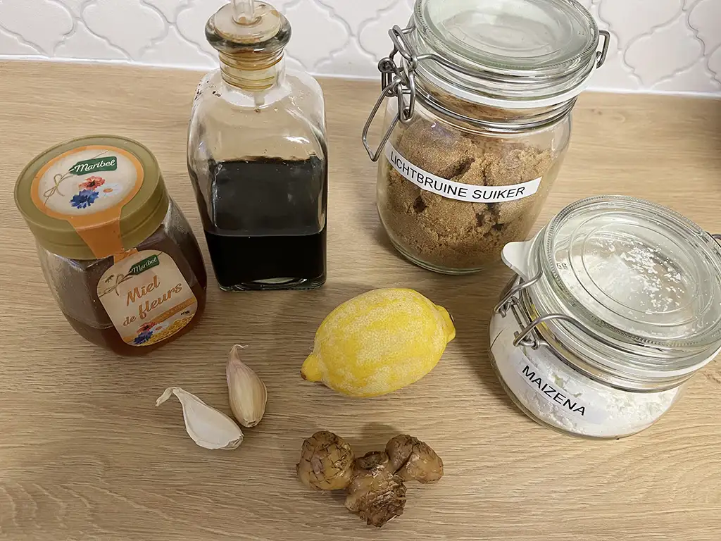 Teriyakisaus ingrediënten
