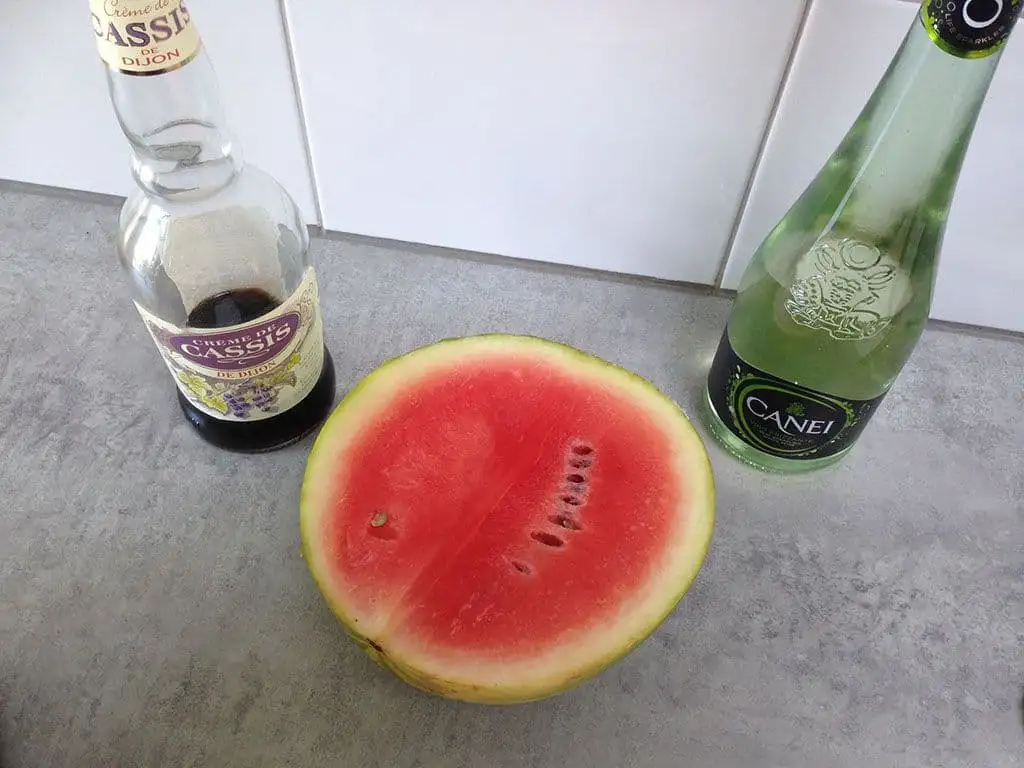 Watermeloen cocktail ingrediënten