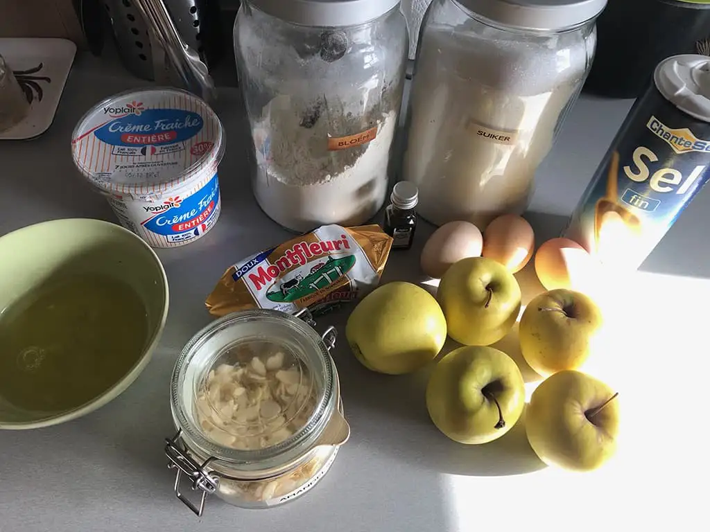 Appel meringue taart ingrediënten