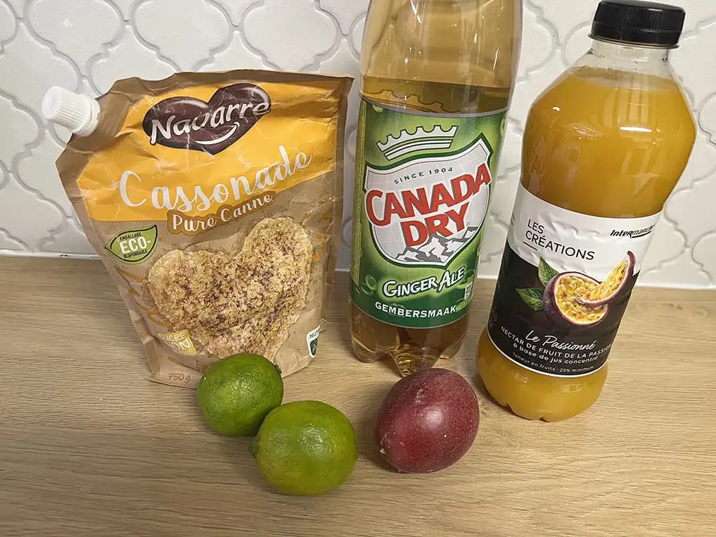 Ipanema mocktail ingrediënten
