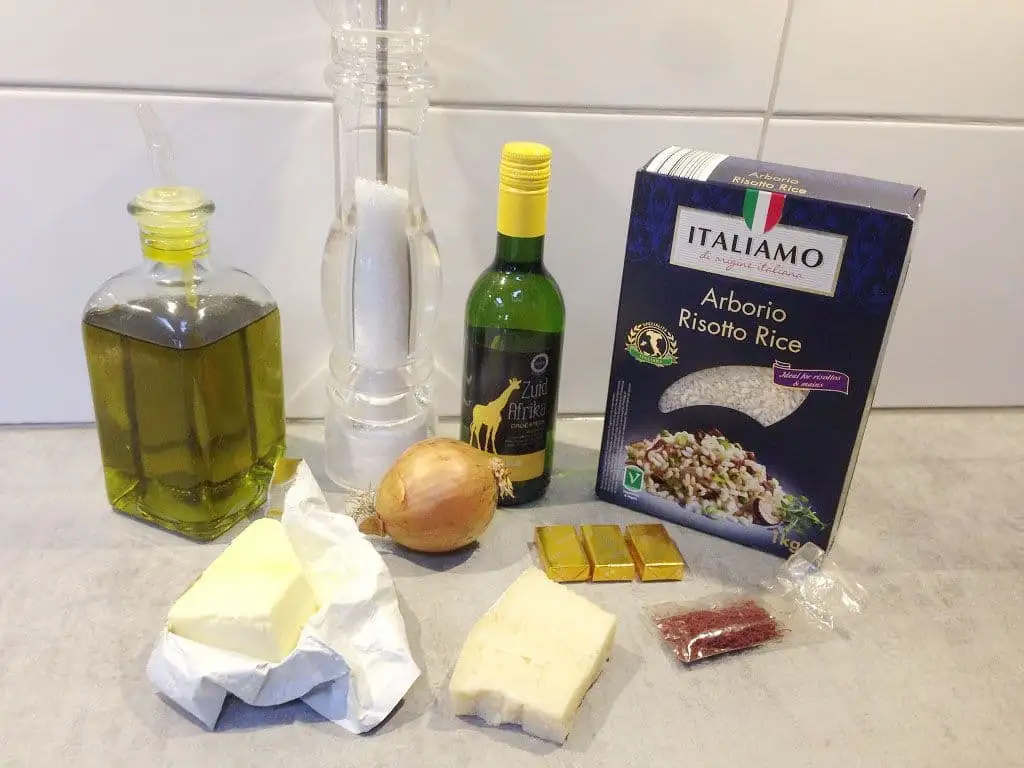 Risotto alla Milanese ingrediënten