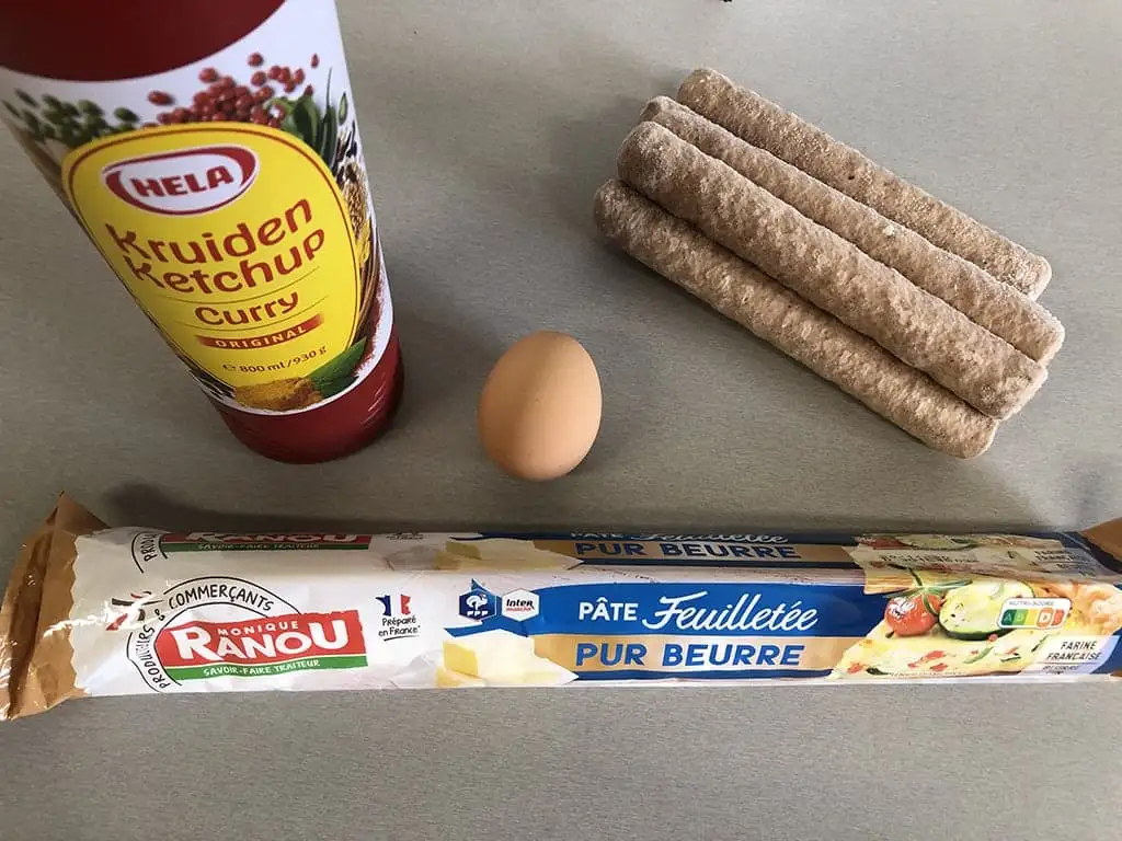 Zelf mini frikandelbroodjes maken ingrediënten