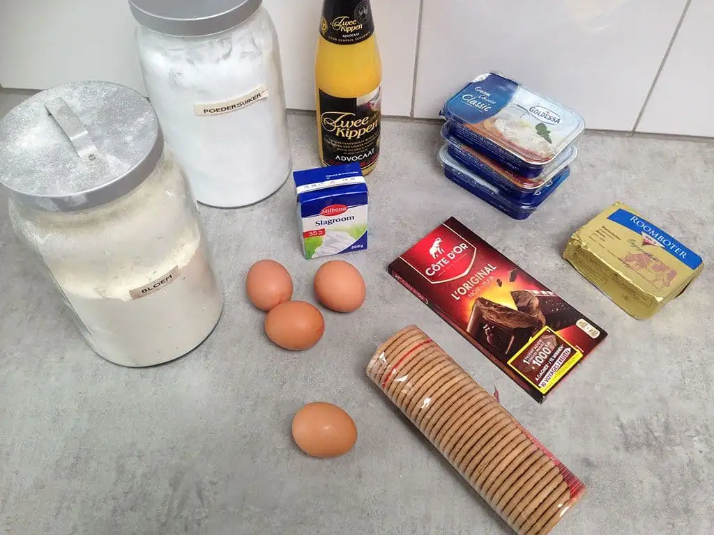 Advocaat cheesecake ingrediënten