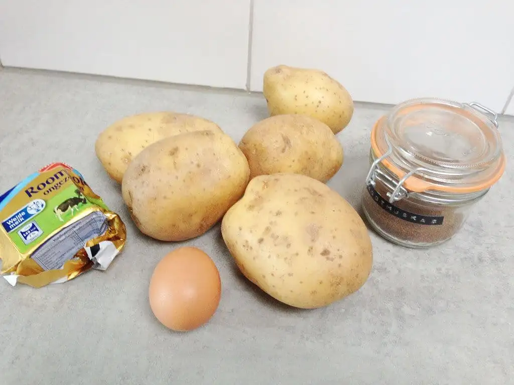 Pommes duchesse ingrediënten