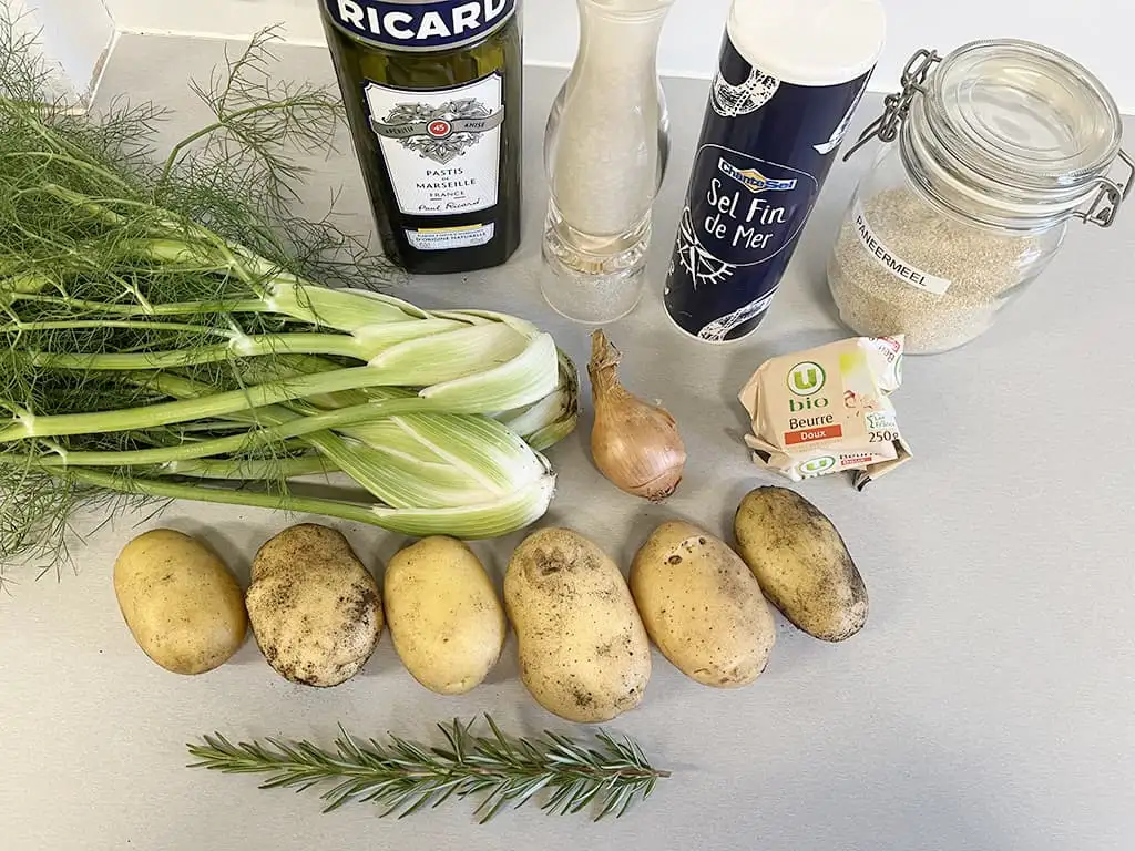 Venkelpuree uit de oven ingrediënten