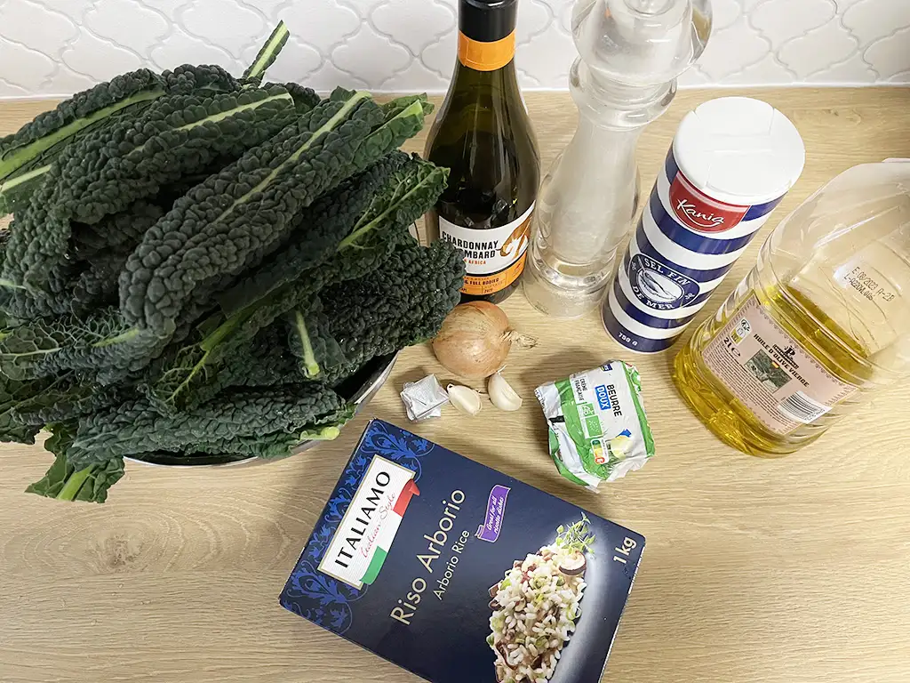 Cavolo nero risotto ingrediënten