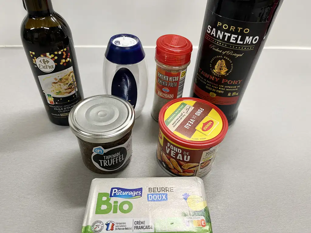 Truffelsaus ingrediënten
