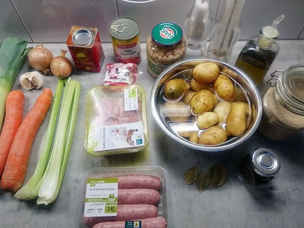Makkelijke Franse cassoulet ingrediënten