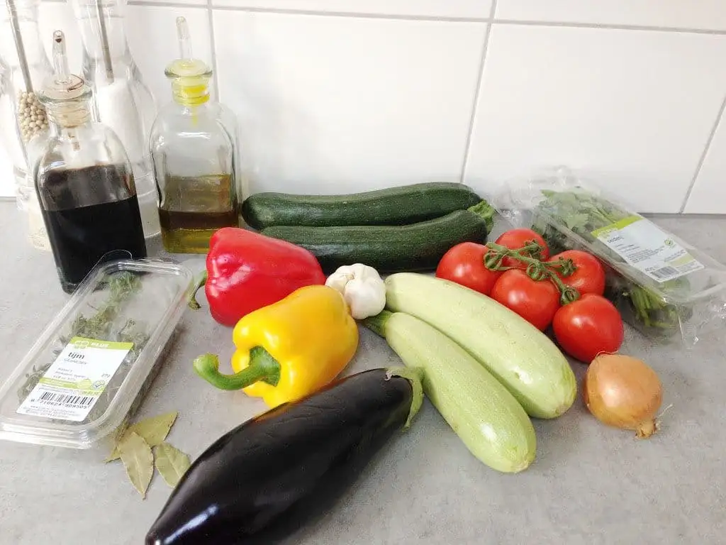 Remy's ratatouille ingrediënten
