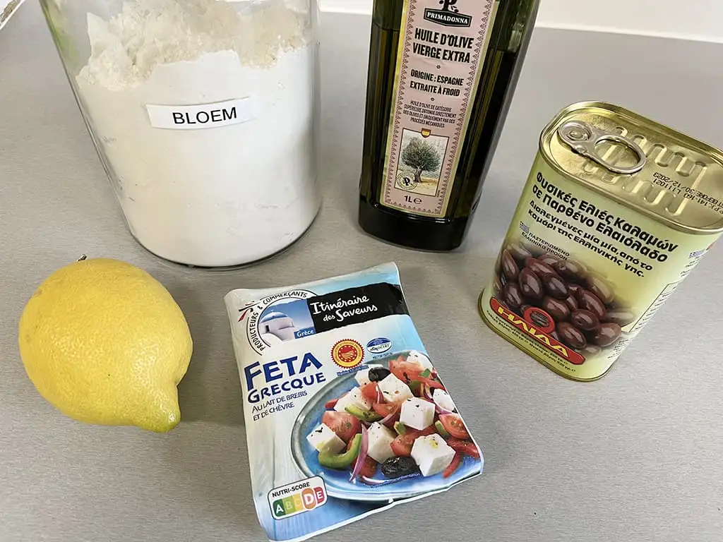 Saganaki ingrediënten