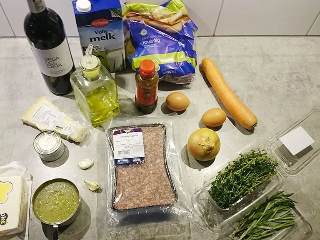 Gordon Ramsay's Shepherds pie recept ingrediënten