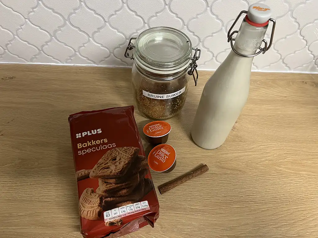 Speculaas koffie ingrediënten