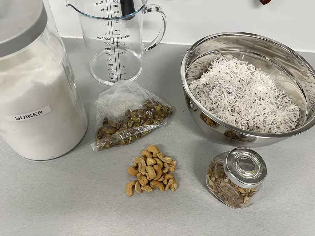 Barfi - Indiase zoetigheid ingrediënten