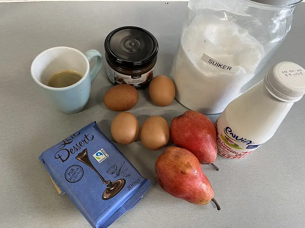 Kastanjemousse ingrediënten