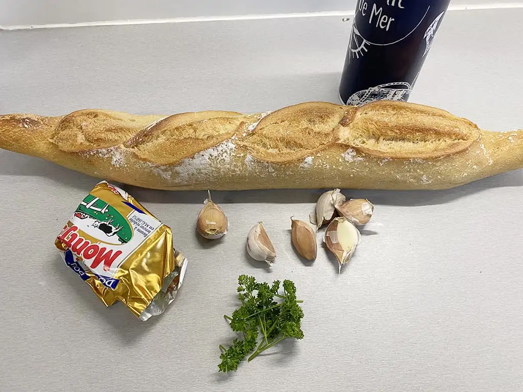Knoflookbrood ingrediënten